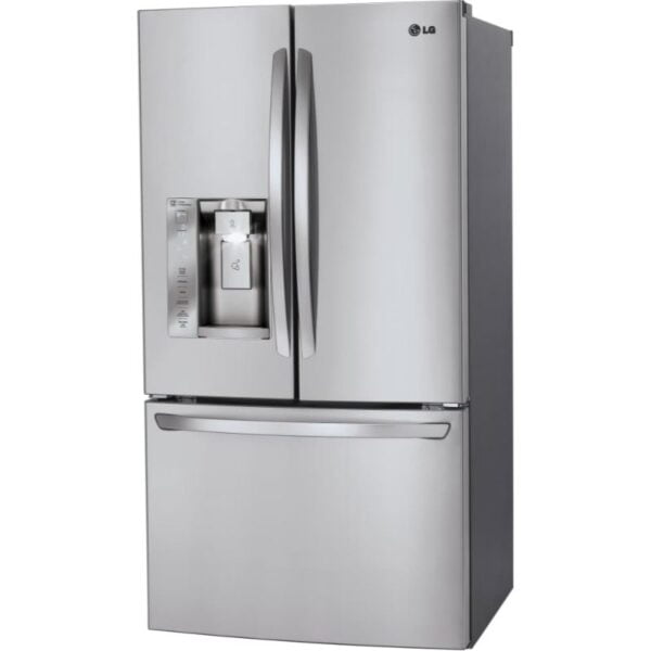 French Door Grey Refrigerator- New Country Appliances