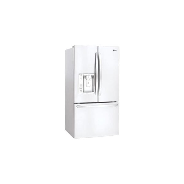 White LG French Door Refrigerator- New Country Appliances