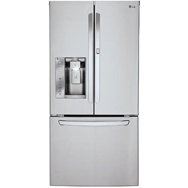 Grey LG Door-in-Door Refrigerator- New Country Appliances
