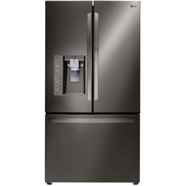 LG Black French Door Refrigerator- New Country Appliances