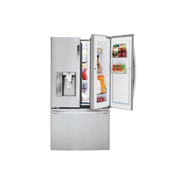 LG Door-in-Door Grey Refrigerator- New Country Appliances
