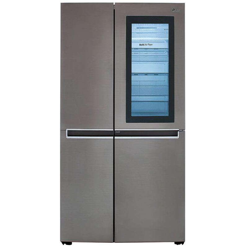 LG 27 cu. ft. Side-By-Side InstaView™ Door-in-Door® Refrigerator ...