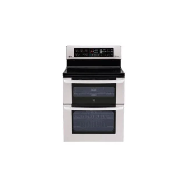 LG 6.7 cu. ft. Capacity Electric Double Oven Range with Infrared