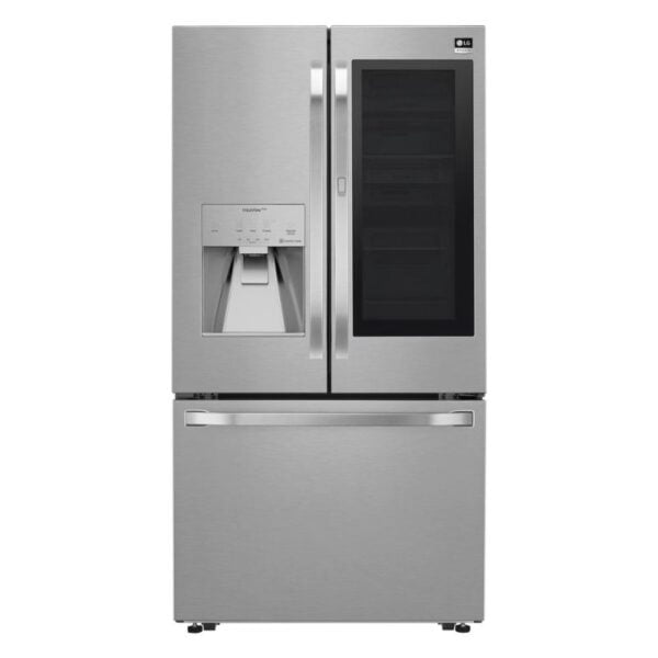 Gray LG Studio French Door Refrigerators from New Country Appliances.