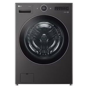 Black LG Steam Washer Turbo At New Country Appliances