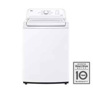White LG Top Load Washer At New Country Appliances