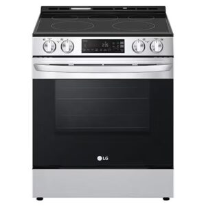 Black and Gray LG Slide-in Range from New Country Appliances