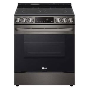 Black LG Slide-in Air Fry from New Country Appliances