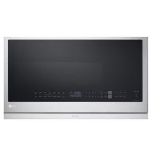 LG Smart Black and Grey Microwave- New Country Appliances